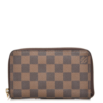 Louis Vuitton Damier Ebene Zippy Compact Wallet 1 of 8