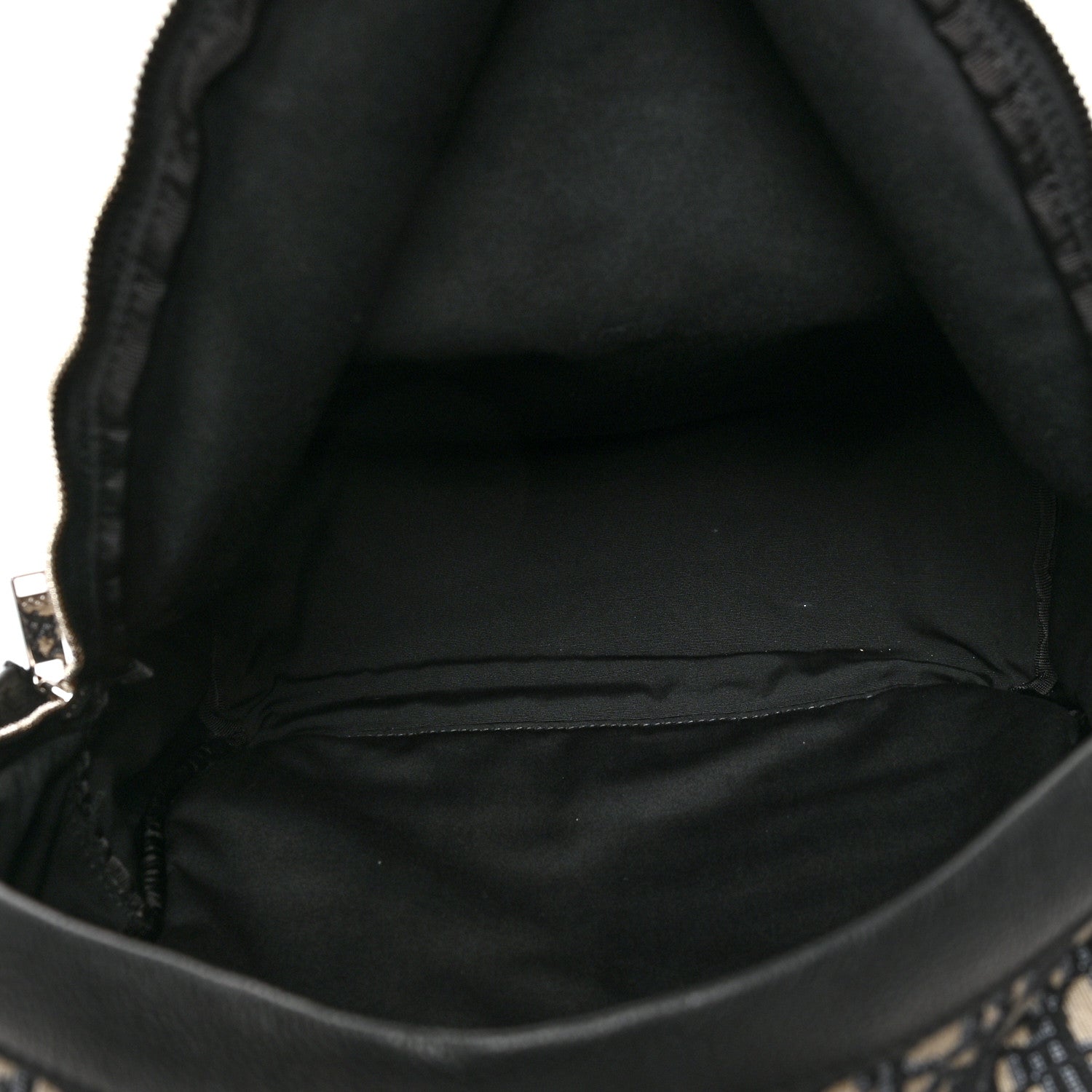 Christian Dior Oblique Calfskin Rider Backpack Beige Black 5 of 12