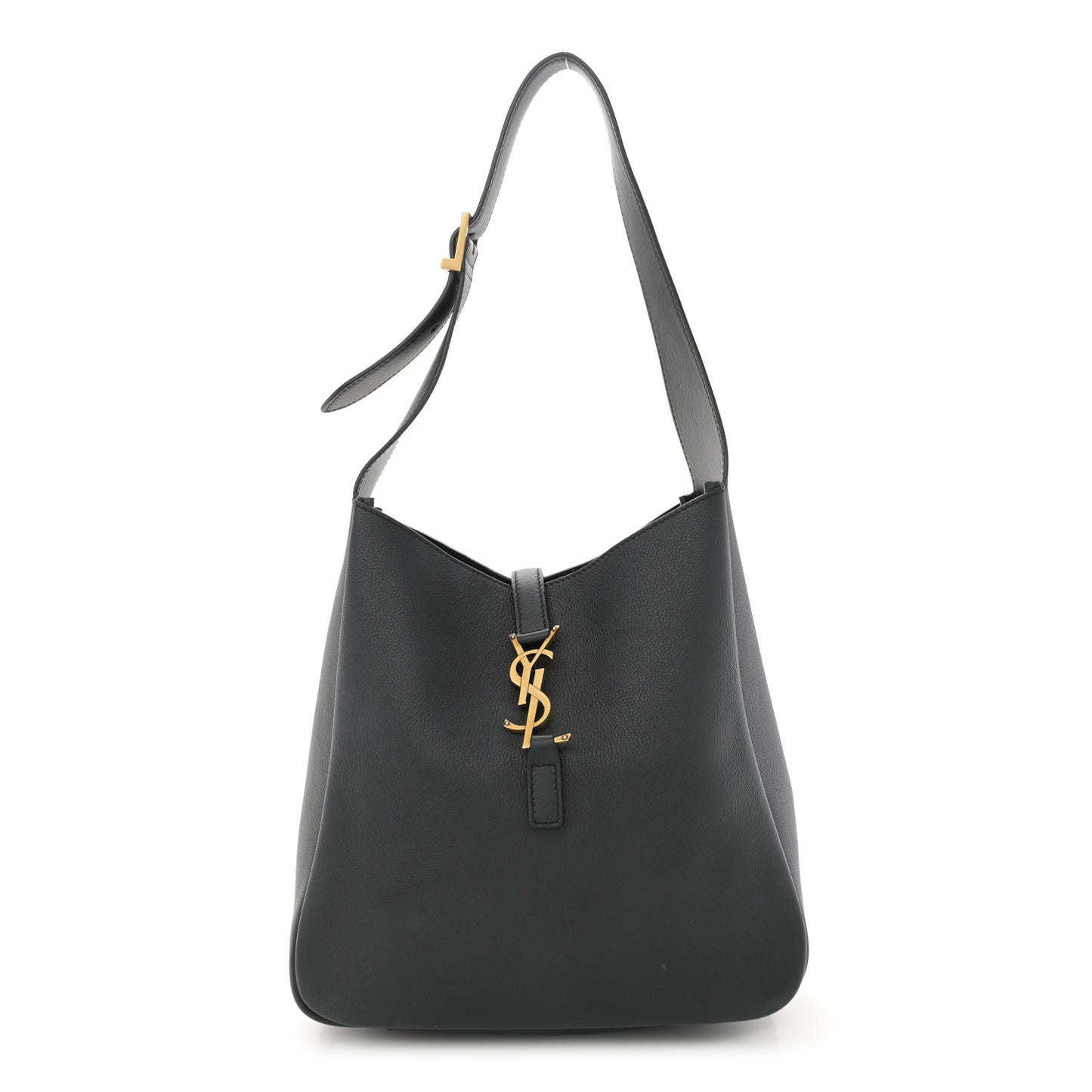 Smooth Calfskin Small Le 5 A 7 Soft Hobo Black