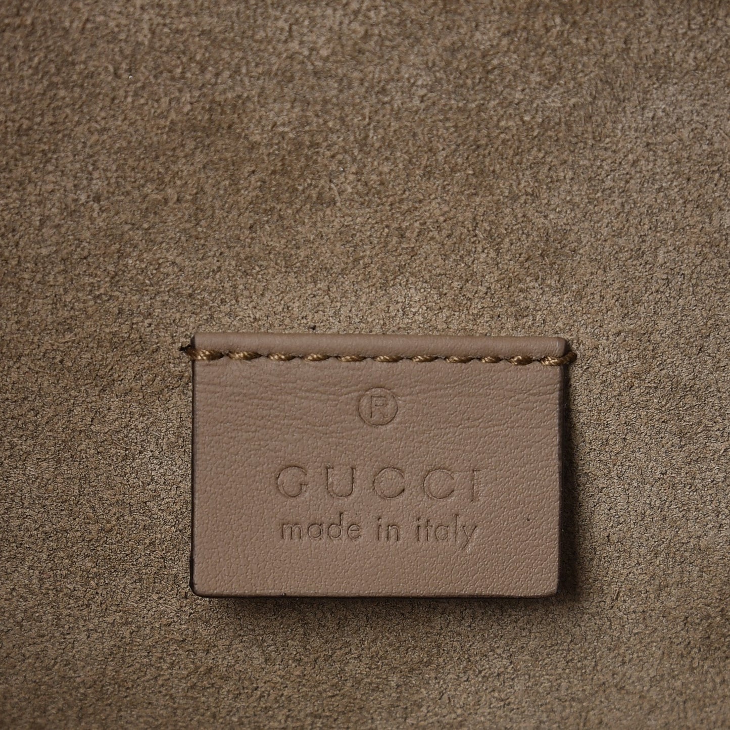 GG Supreme Monogram Small Dionysus Shoulder Bag Taupe