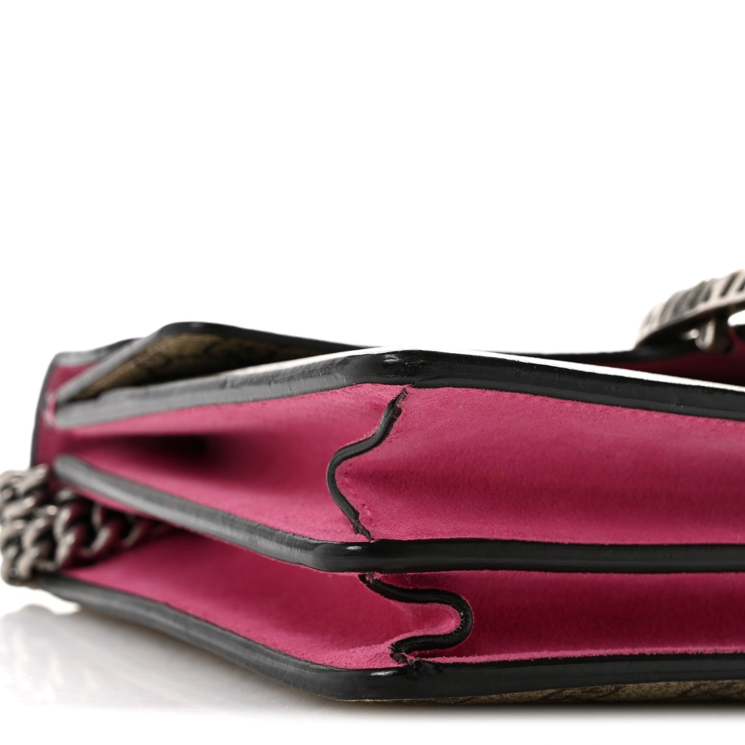 Gucci GG Supreme Monogram Small Dionysus Shoulder Bag Pink 9 of 13