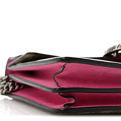 Gucci GG Supreme Monogram Small Dionysus Shoulder Bag Pink 9 of 13
