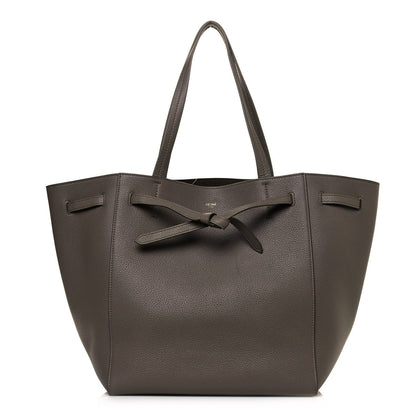 Celine Soft Grained Calfskin Medium Belt Cabas Phantom Taupe 1 of 10