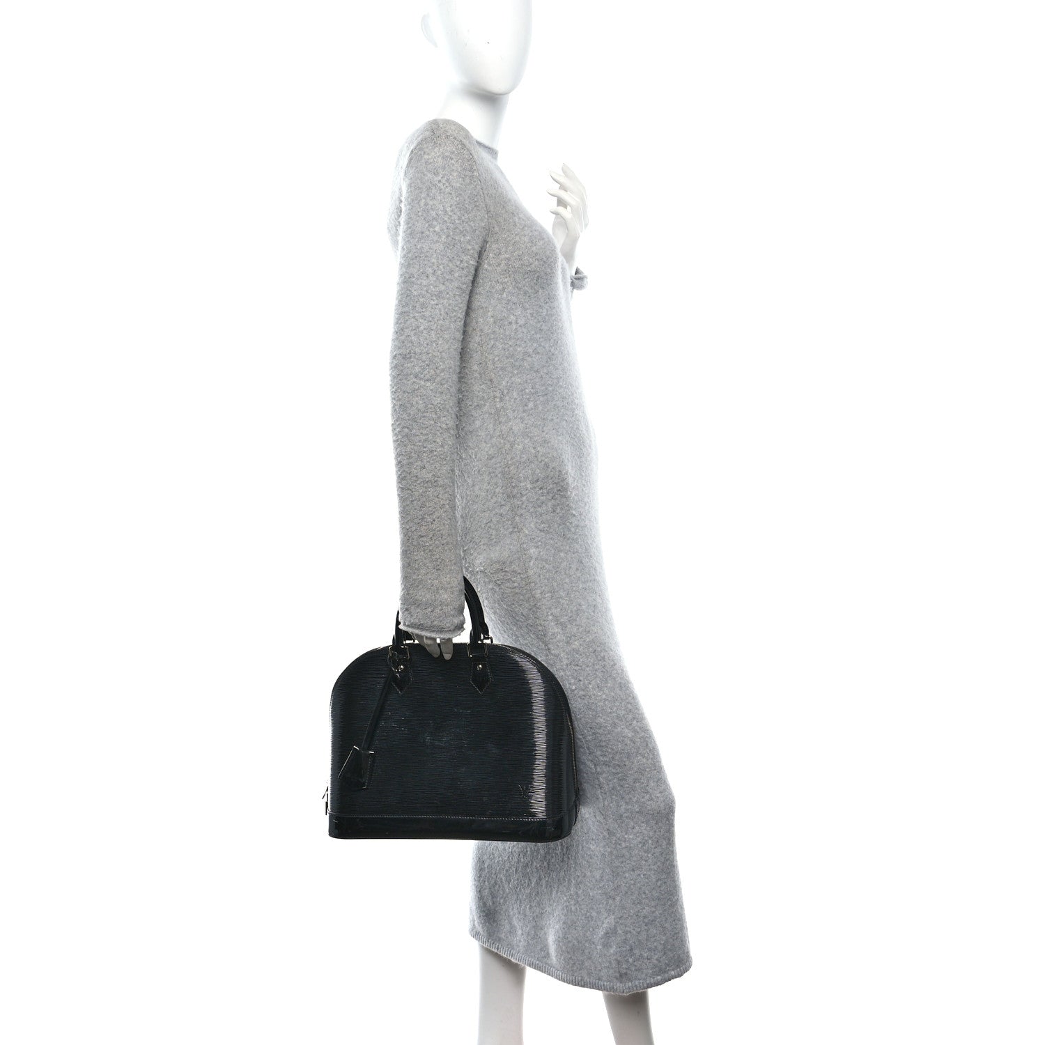 Louis Vuitton Electric Epi Alma MM Black 2 of 10