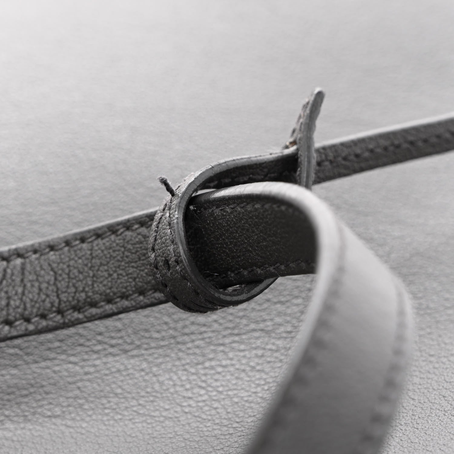 Saint Laurent Calfskin Toy Shopping Tote Earth Grey 13 of 13