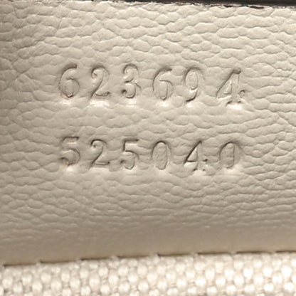 Gucci Monogram New Sakai Calfskin Lux Horsebit 1955 Tote Beige Ebony Mystic White 7 of 11