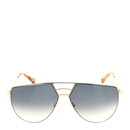 Chloe Aviator Sunglasses CE139S Gold Tortoise 2 of 7