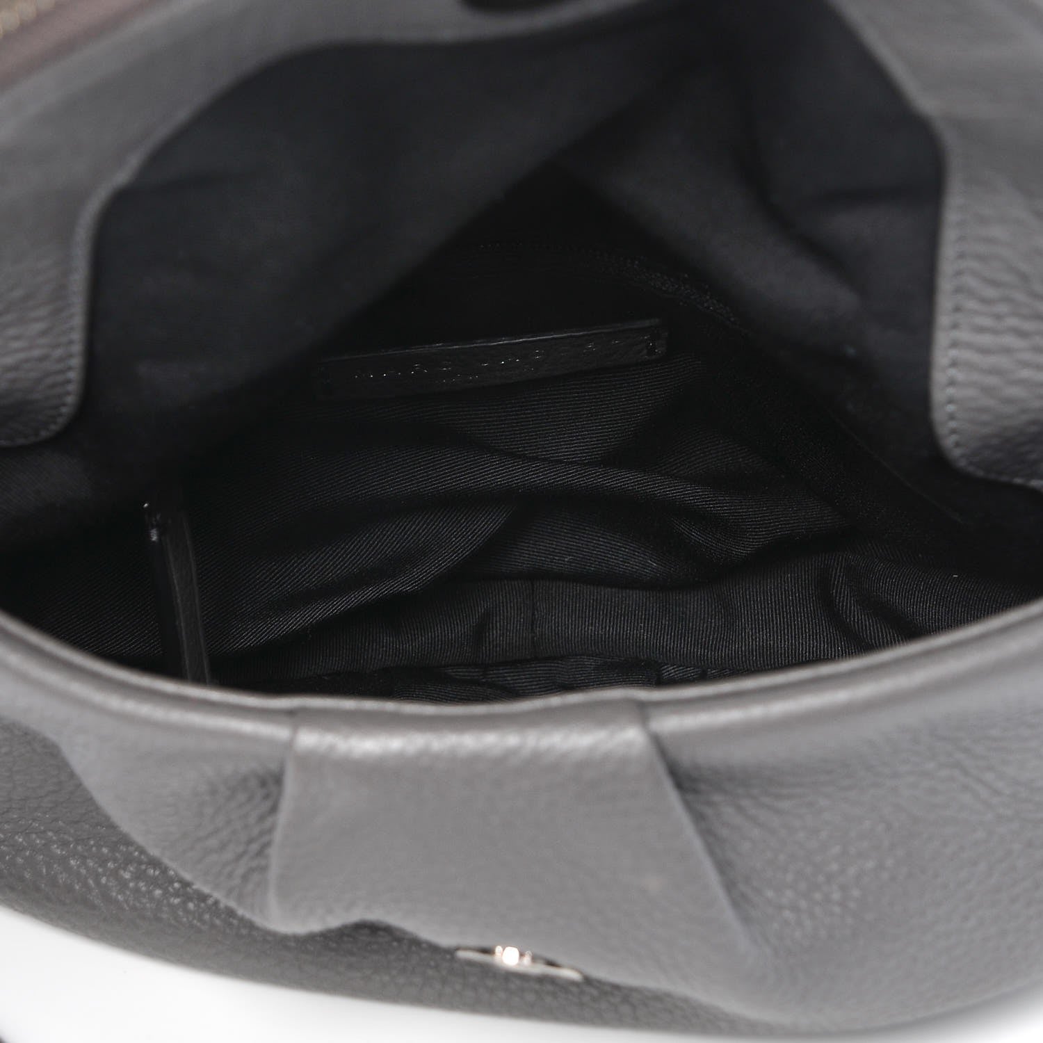 Marc Jacobs Pebbled Calfskin Mini Natasha Crossbody Grey 6 of 8