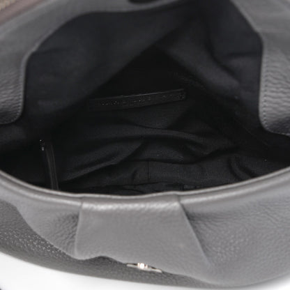 Marc Jacobs Pebbled Calfskin Mini Natasha Crossbody Grey 6 of 8