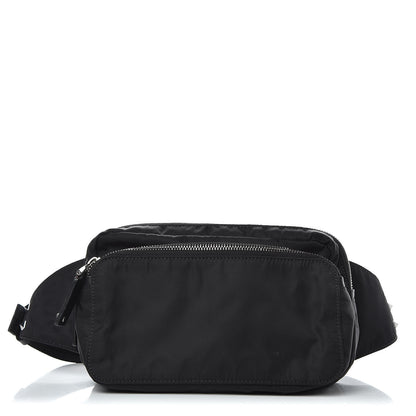 Valentino Garavani Nylon VLTN Banane Belt Bag Black 1 of 8