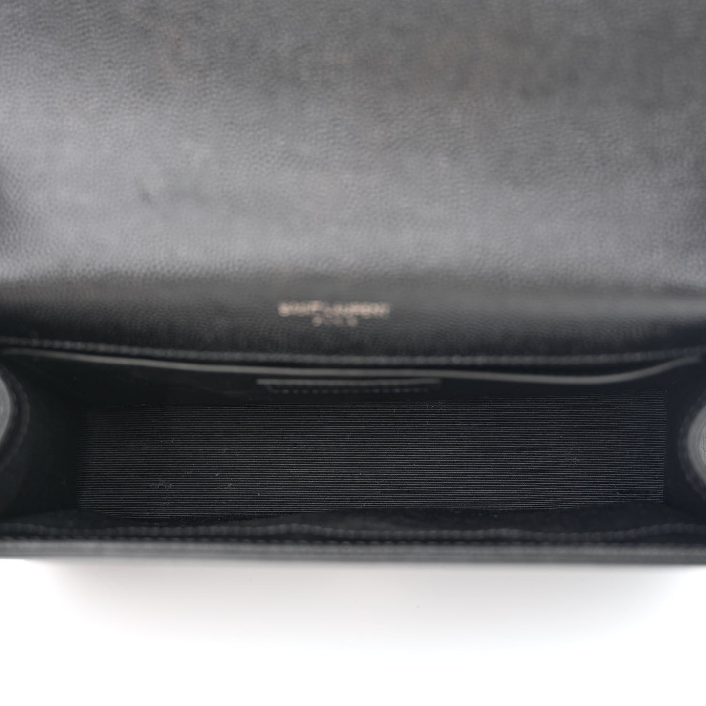 Grain De Poudre Medium Classic Monogram Monochrome Kate Satchel Black