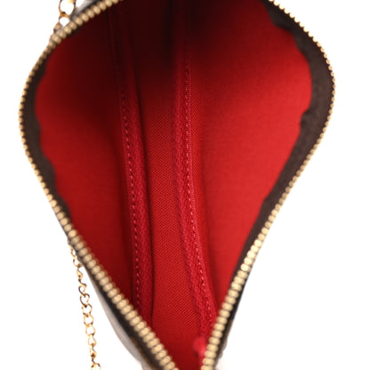 Louis Vuitton Damier Ebene Mini Pochette Accessories 5 of 8