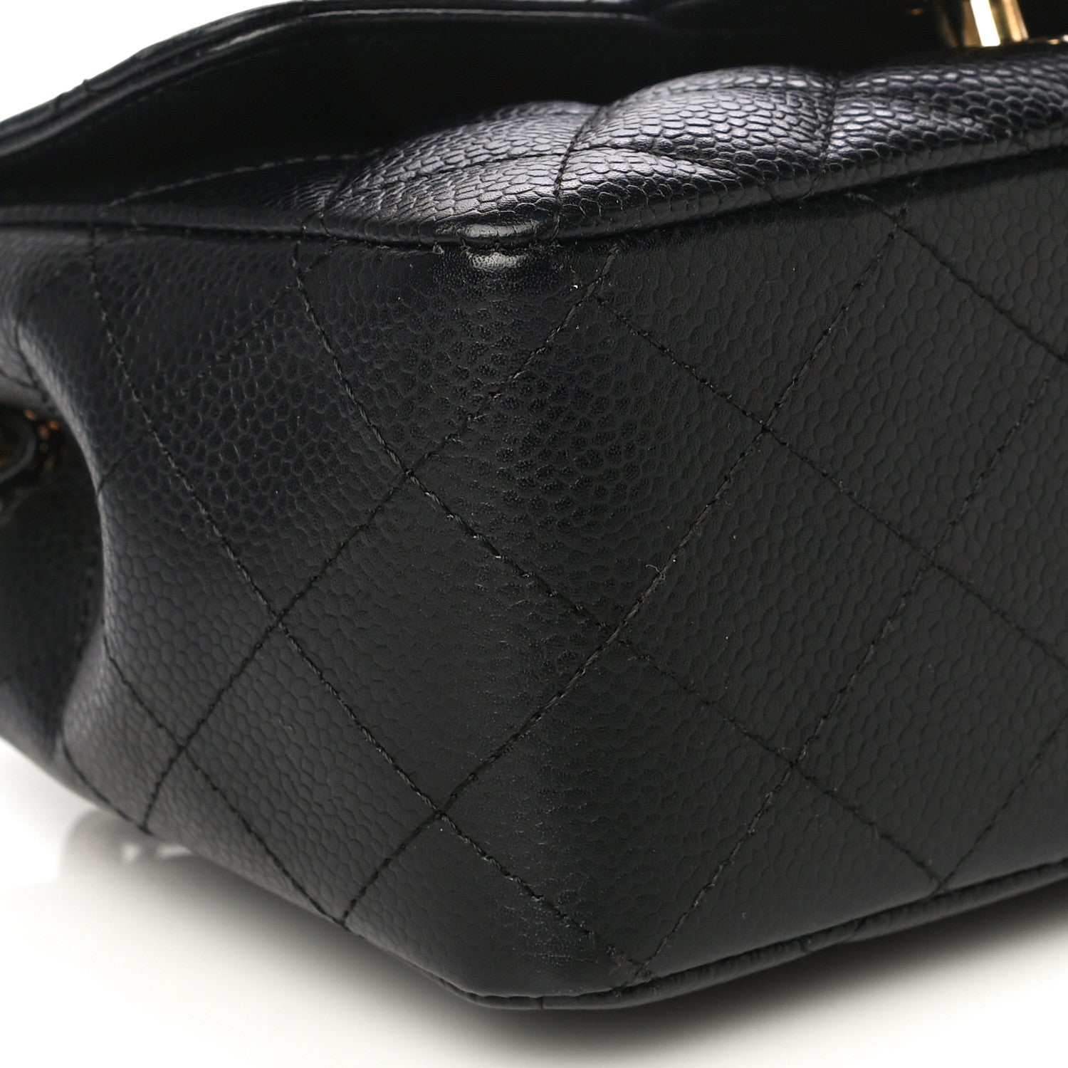 Chanel Caviar Quilted Mini Square Flap Black 9 of 15