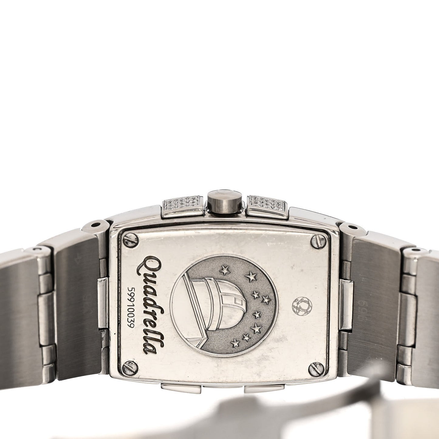 Stainless Steel Diamond Mother of Pearl 21mm Constellation Quadrella Quartz Watch Multicolor 1585.79.00