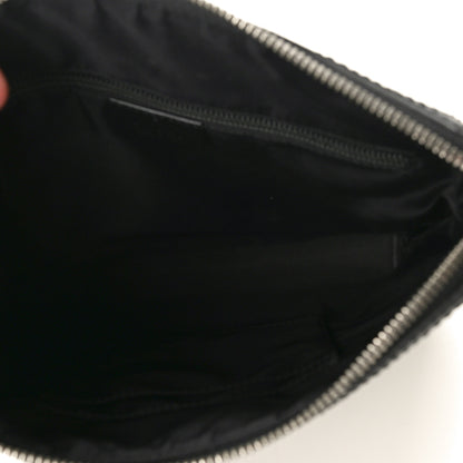 Gucci GG Supreme Monogram Web Messenger Bag Black 5 of 9