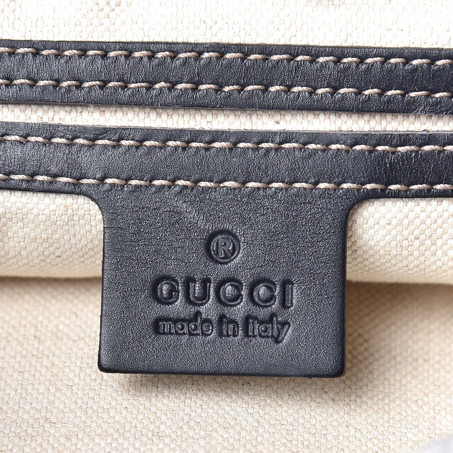 GG Plus Monogram Belt Bag Navy