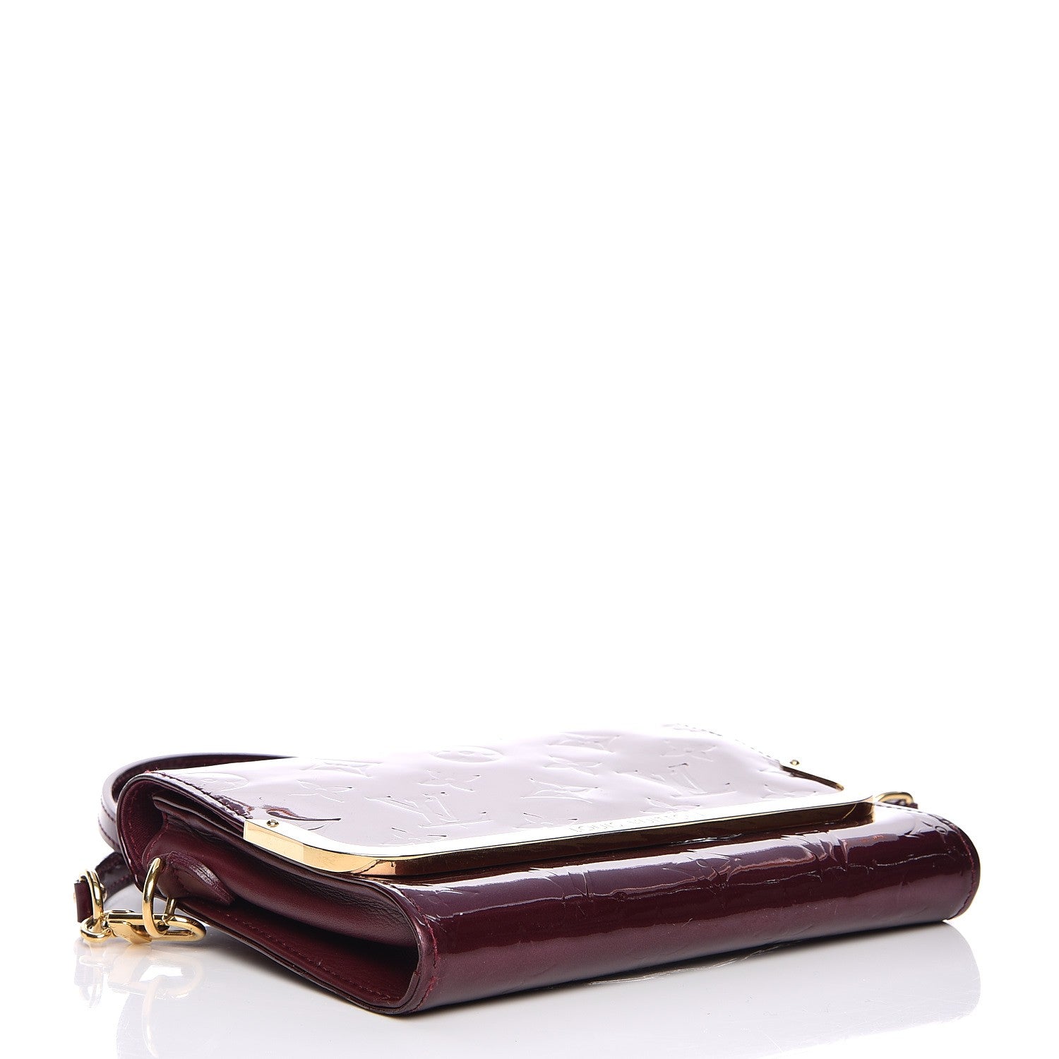 Louis Vuitton Vernis Rossmore PM Rouge Fauviste 4 of 7