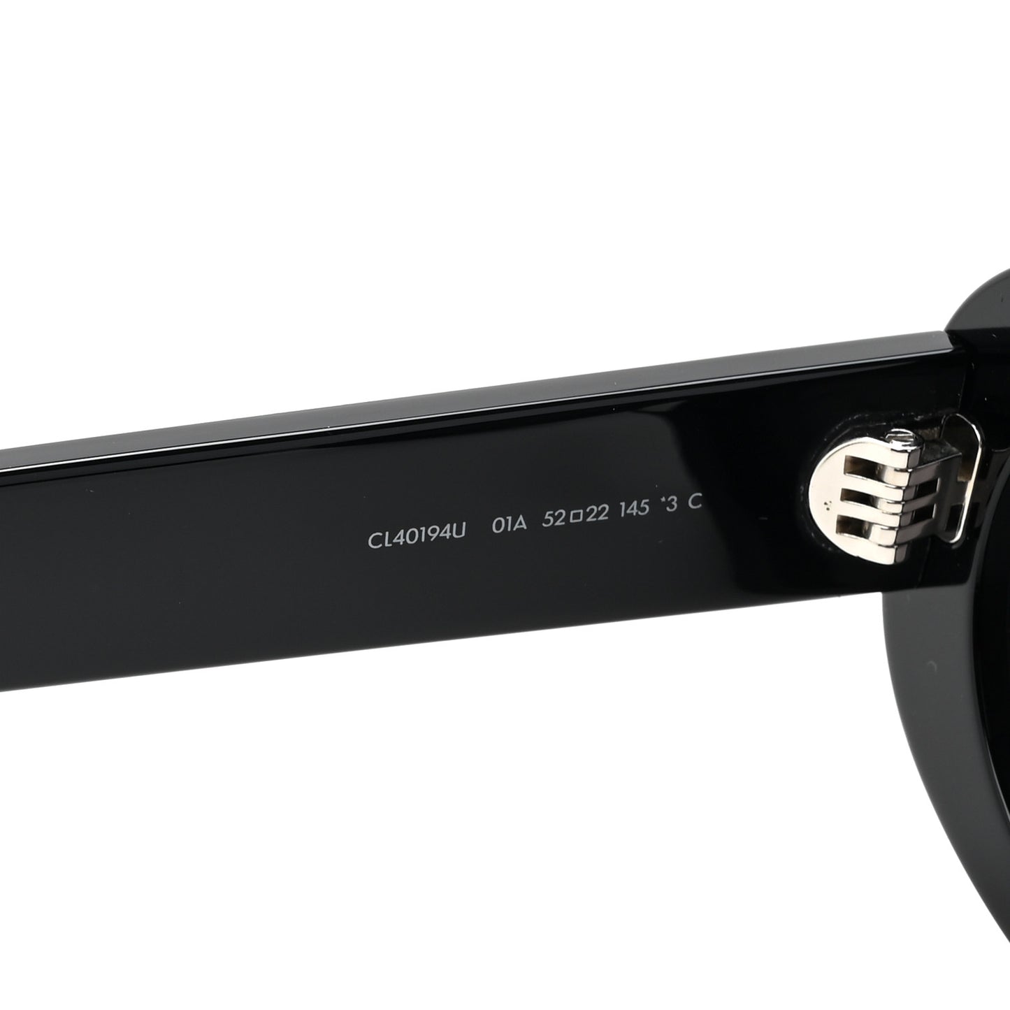 Acetate Triomphe 01 Sunglasses CL 40194U Black