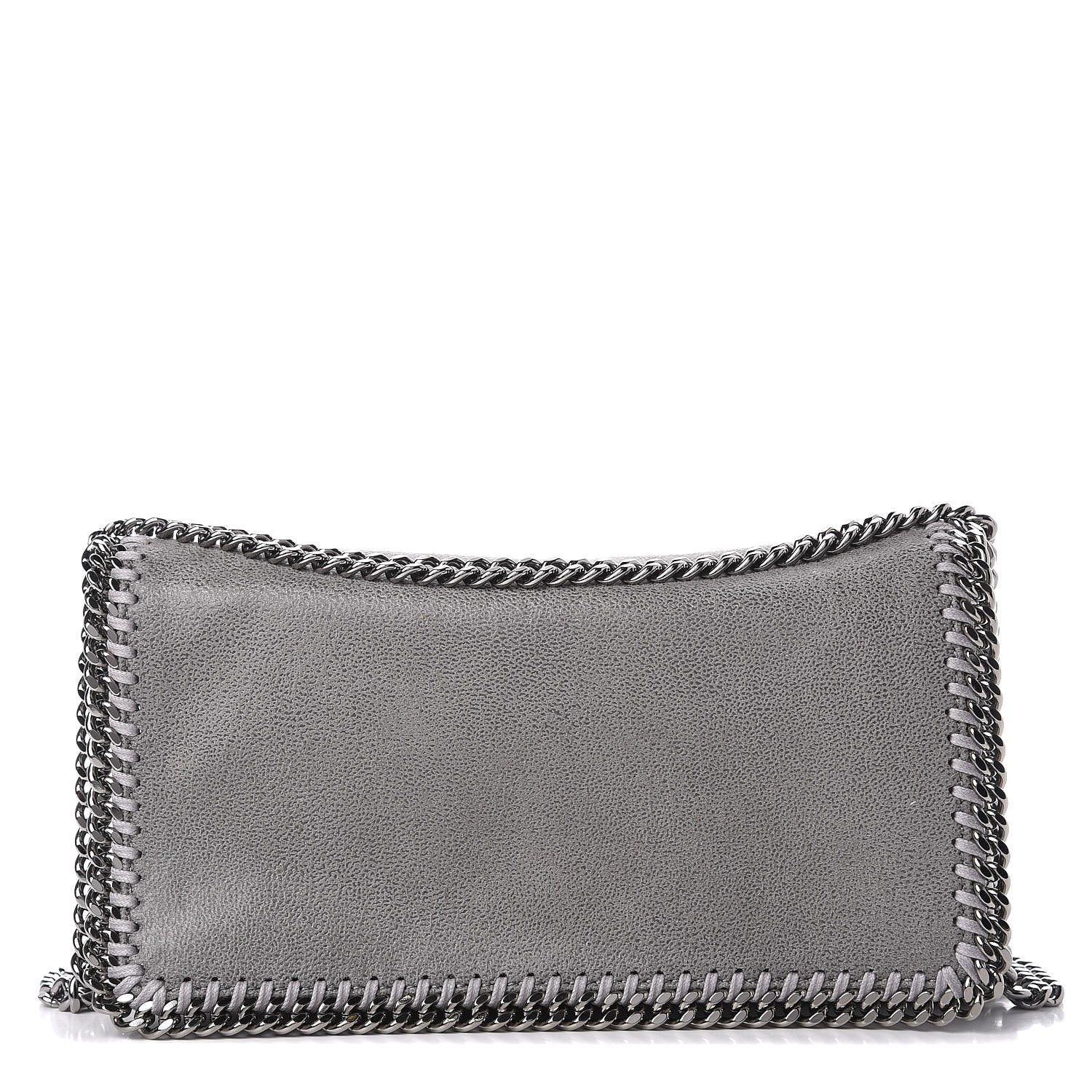 Stella McCartney Shaggy Deer Falabella Crossbody Bag Light Grey 1 of 10