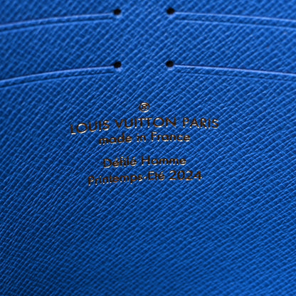 Louis Vuitton Damier Pop Pochette Voyage MM Blue 6 of 8