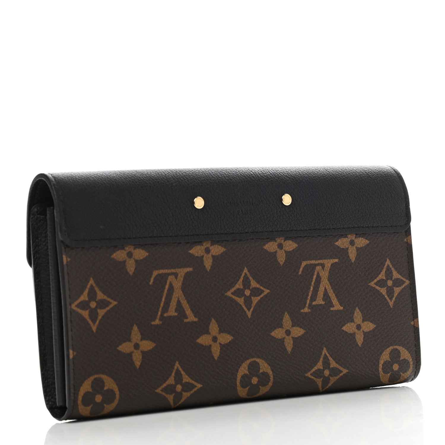 Louis Vuitton Monogram Pallas Wallet Black 3 of 7