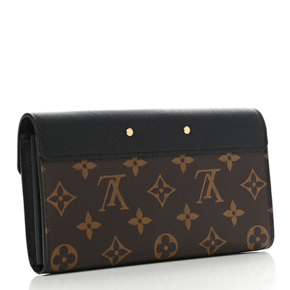 Louis Vuitton Monogram Pallas Wallet Black 3 of 7