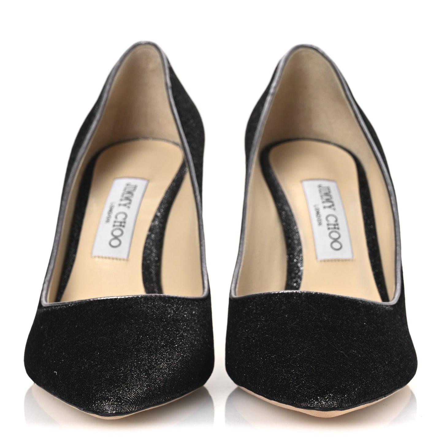 Metallic Velvet Romy 85 Pumps 39.5 Anthracite