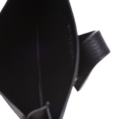 Saint Laurent Grained Calfskin Sac De Jour Card Case Black 5 of 9