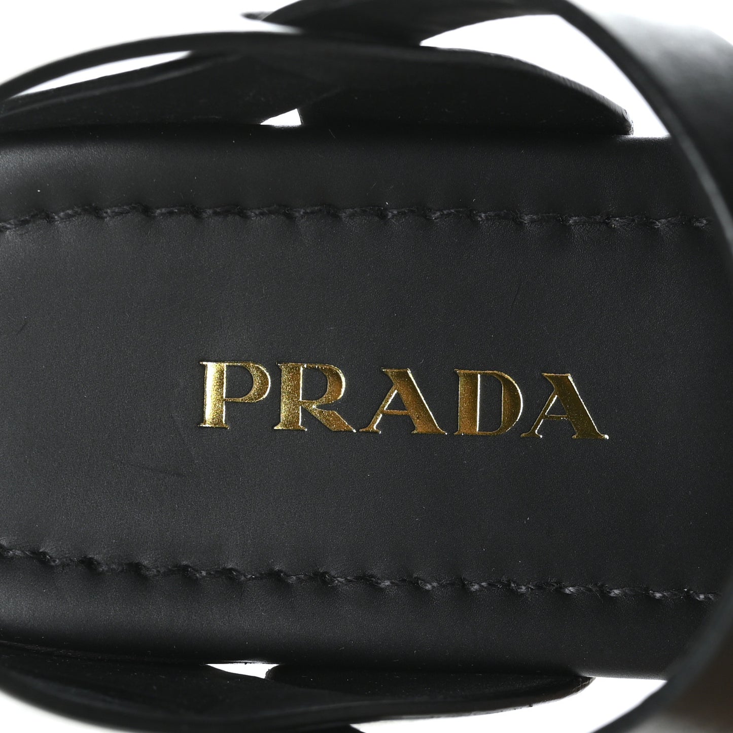 Natural Calfskin 50mm Clog Sandals 37.5 Black