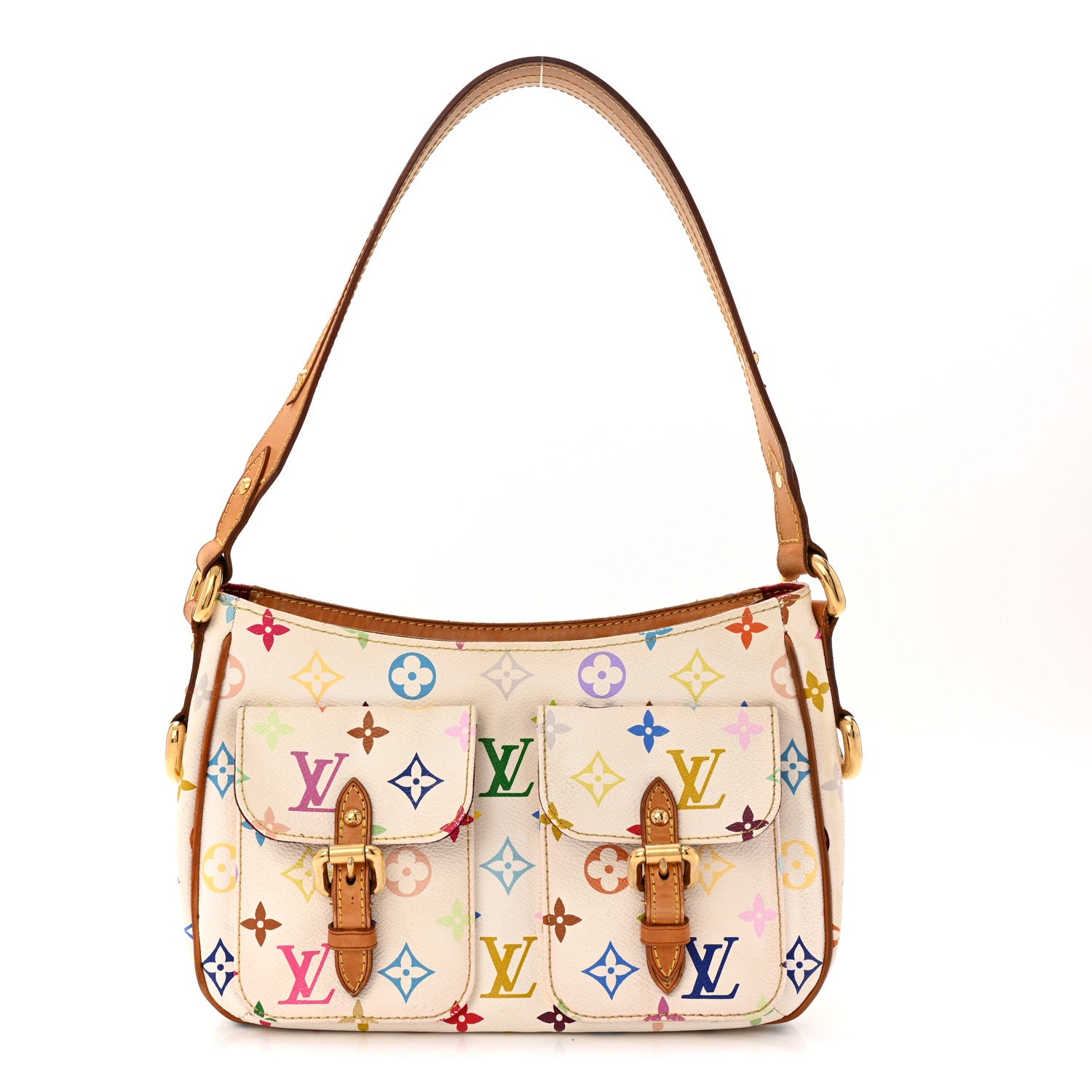 Louis Vuitton Monogram Multicolor Lodge PM White 1 of 9