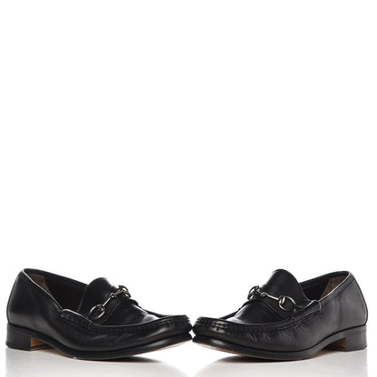 Gucci Calfskin Mens Horsebit Loafers 10.5 Black 10 of 12