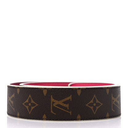 Louis Vuitton LOUIS VUITTON Monogram Bandouliere Shoulder Strap Hot Pink 2 of 8