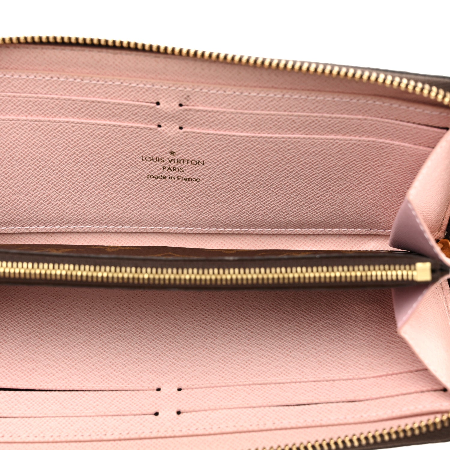 Louis Vuitton Monogram Clemence Wallet Rose Ballerine 5 of 6