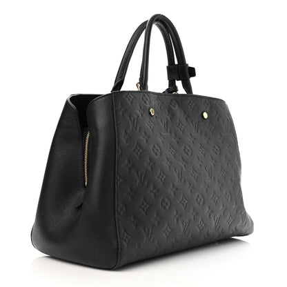 Louis Vuitton Empreinte Montaigne GM Black 3 of 17
