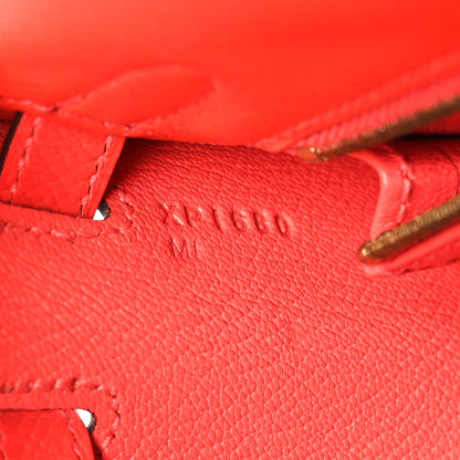 Hermes Epsom Kelly Sellier 25 Rose Jaipur 6 of 11
