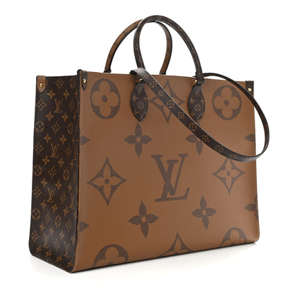 Louis Vuitton Reverse Monogram Giant Onthego GM 3 of 9
