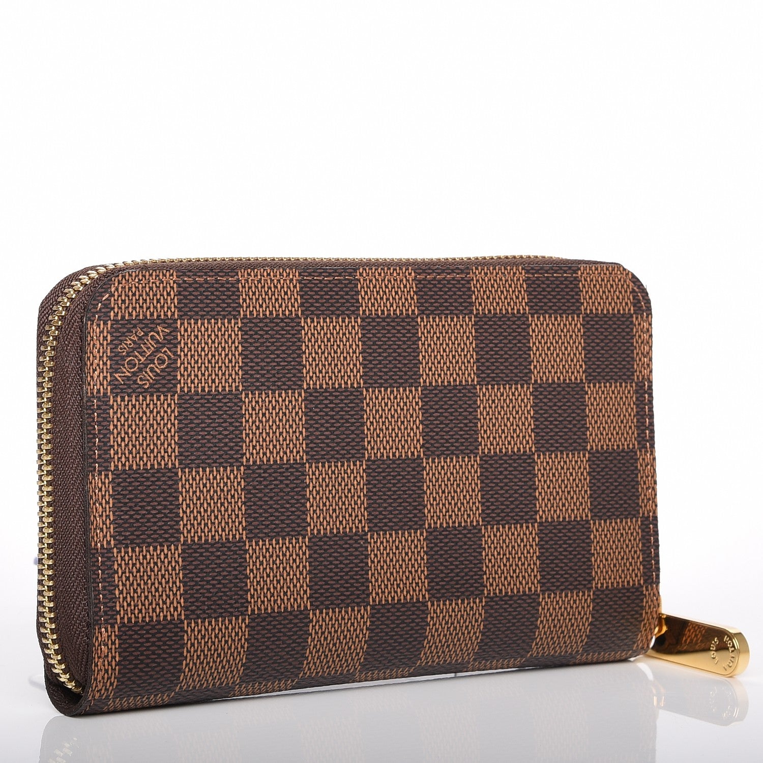 Louis Vuitton Damier Ebene Zippy Compact Wallet 3 of 6