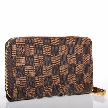 Louis Vuitton Damier Ebene Zippy Compact Wallet 3 of 6