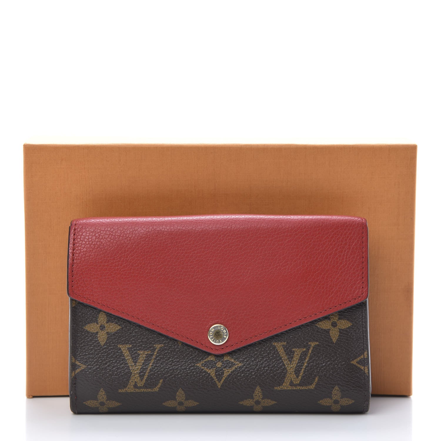 Louis Vuitton Monogram Pallas Compact Wallet Cherry 15 of 15