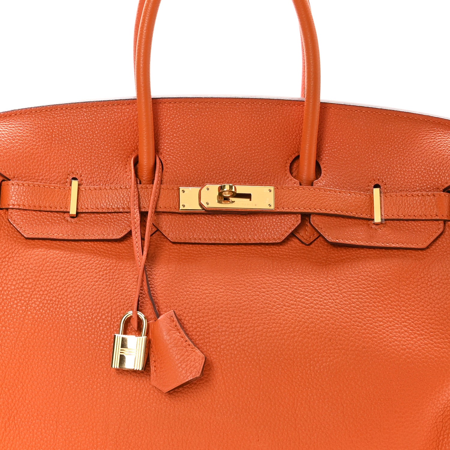 Hermes Togo Birkin 35 Orange 8 of 12