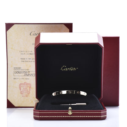 Cartier 18K Pink Gold LOVE Bracelet 17 6 of 6