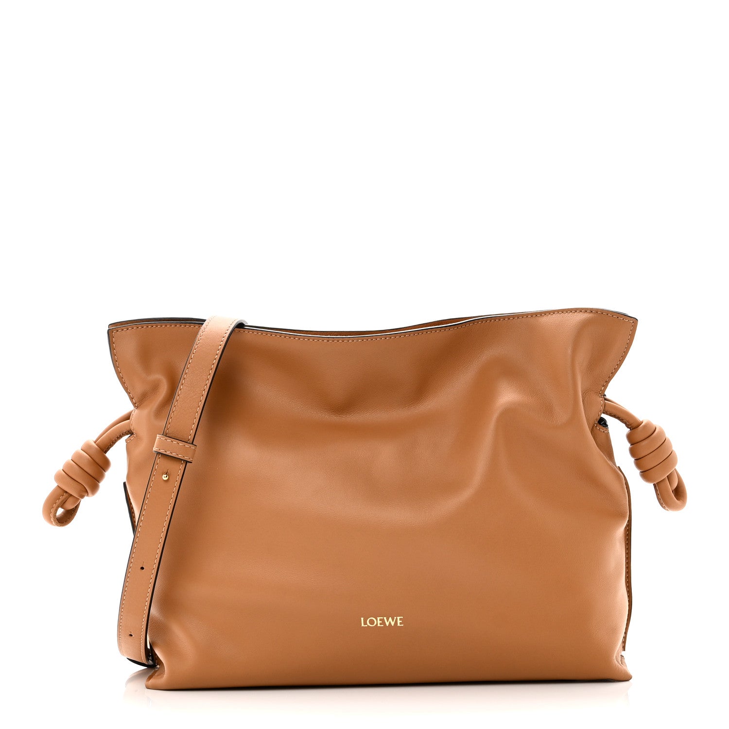 Loewe Nappa Medium Flamenco Knot Bag Warm Desert 1 of 9