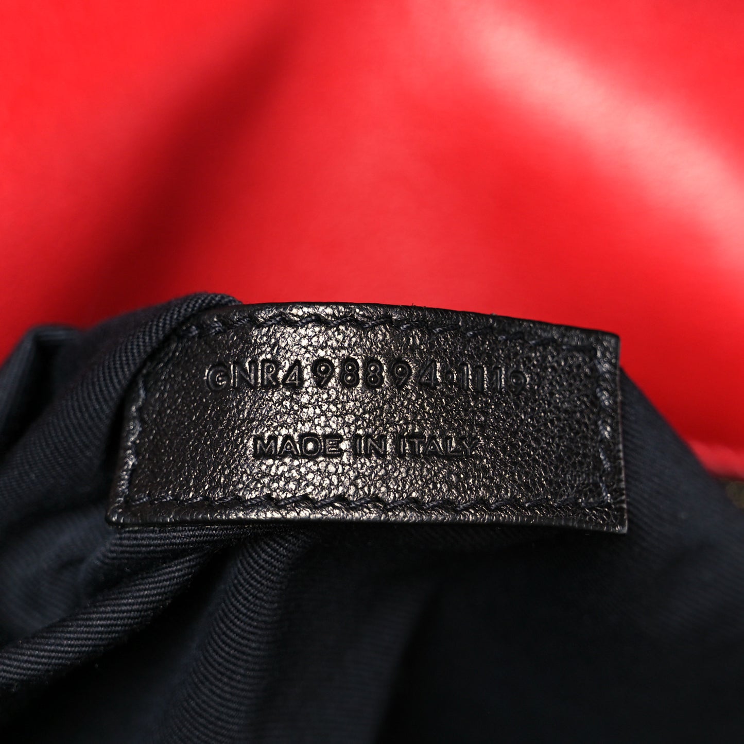 Lambskin Matelasse Monogram Medium Niki Chain Satchel Rouge Eros
