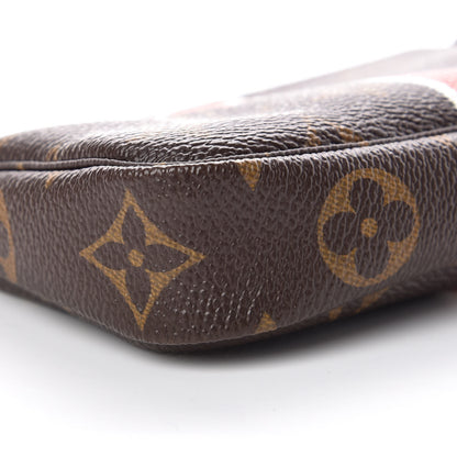 Louis Vuitton Monogram My LV Heritage Mini Pochette Accessories Red White 5 of 11