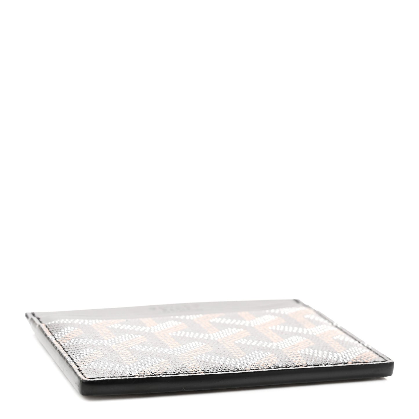Goyardine Saint Sulpice Card Holder Black