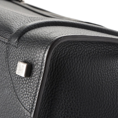 Celine Drummed Calfskin Mini Luggage Black 12 of 15