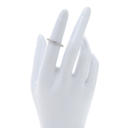 Tiffany Platinum Diamond 2.2mm Full Circle Forever Band Ring 49 4.75 2 of 4