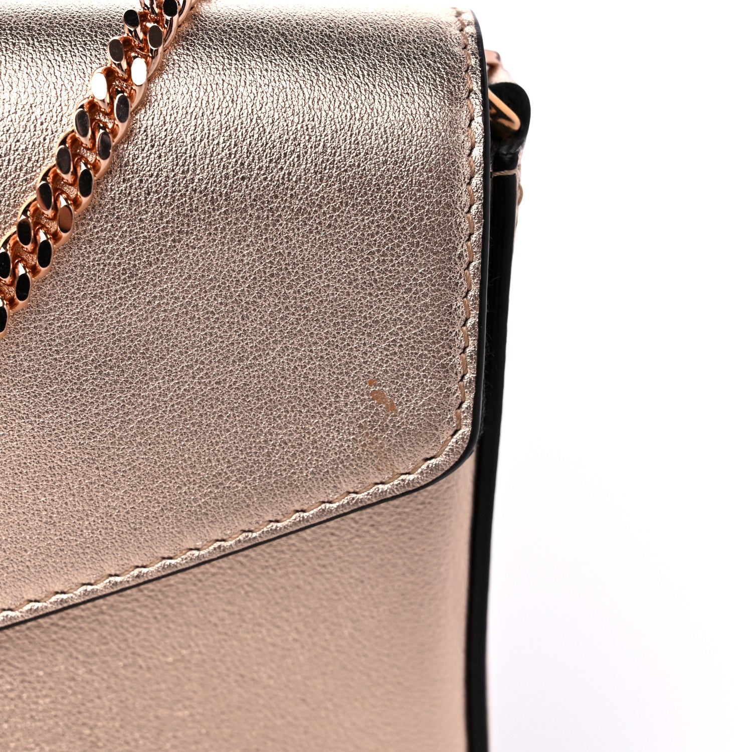 Fendi Vitello Laminato F is Fendi Envelope Wallet on Chain Rame 11 of 11