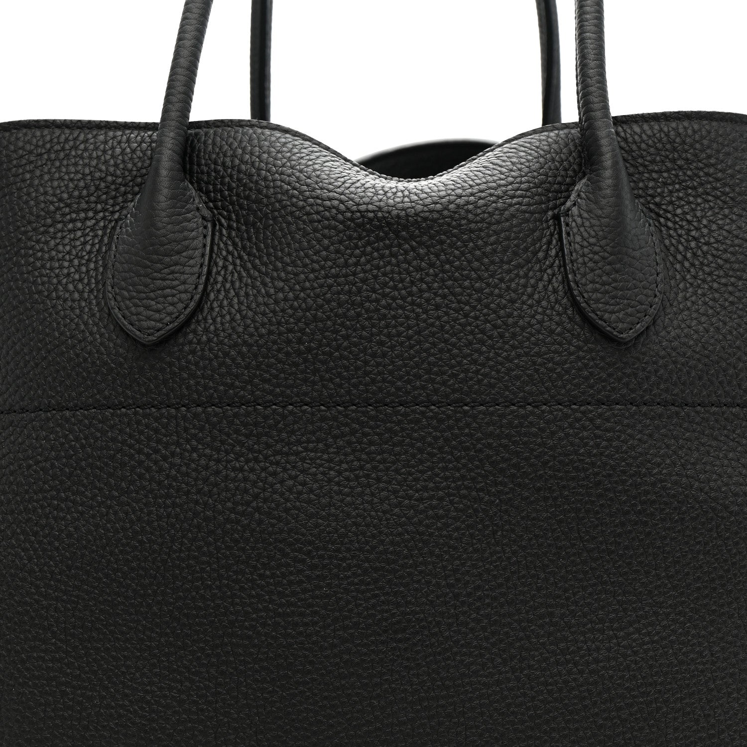 The Row Grained Calfskin Soft Margaux 17 Black 13 of 19