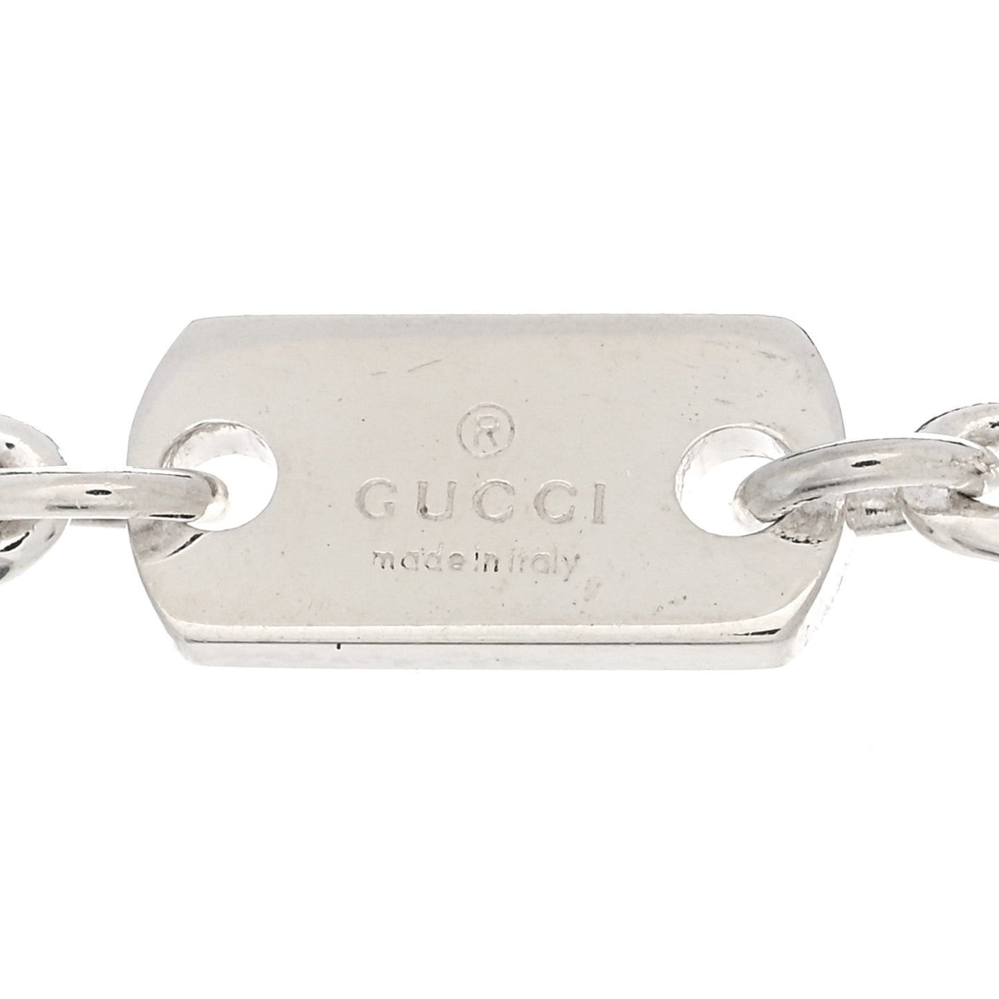 Sterling Silver Trademark Charm Bracelet